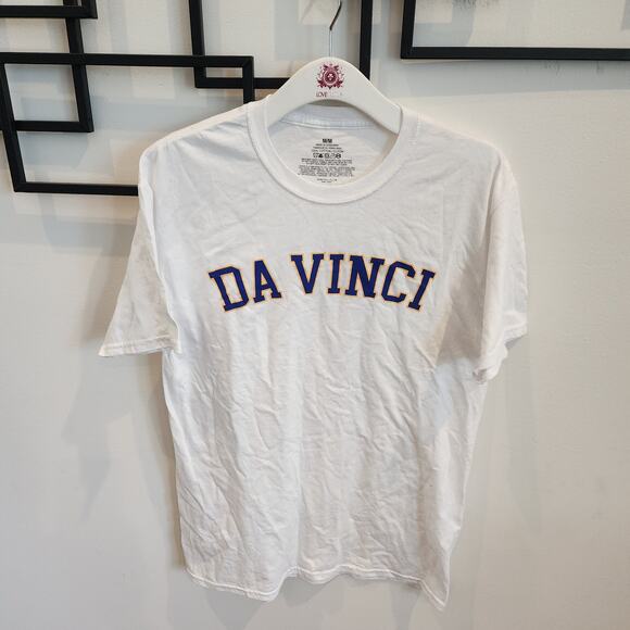 Da Vinci white tshirt size M - Picture 1 of 2